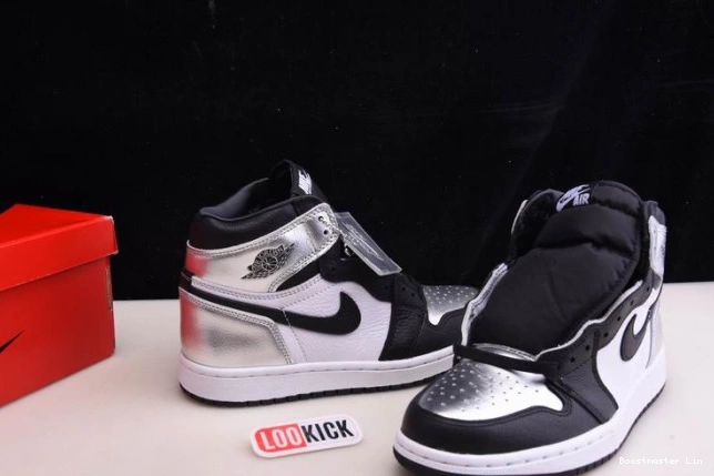 Bmlin HIGH AIR WMNS 1 OG CD0461-001 JORDAN TOE SILVER 0711